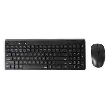 Billentyűzet  + egér vezeték nélküli RAPOO 8050T Bluetooth 2,4 GHz fekete Billentyűzet  + egér vezeték nélküli RAPOO 8050T Bluetooth 2,4 GHz fekete