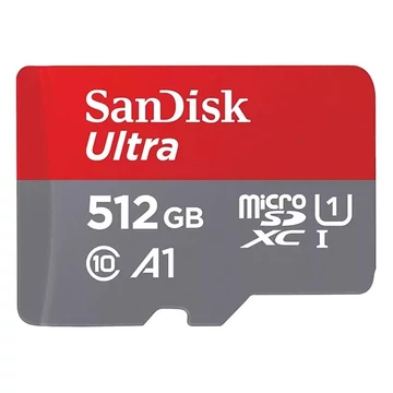 Memóriakártya SANDISK microSDXC Ultra android 512 GB Memóriakártya SANDISK microSDXC Ultra android 512 GB