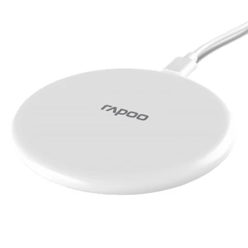 Töltő vezeték nélküli RAPOO XC105 10W fehér Töltő vezeték nélküli RAPOO XC105 10W fehér