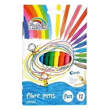 Filctoll FIORELLO Fun színes 12 db-os készlet Filctoll FIORELLO Fun színes 12 db-os készlet