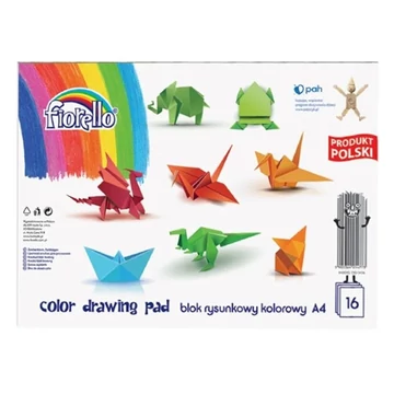 Rajztömb színes FIORELLO A/4 16 ív/tömb Rajztömb színes FIORELLO A/4 16 ív/tömb