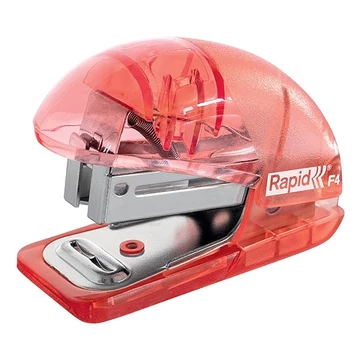 Tűzőgép mini RAPID Colour Breeze 24/6-26/6 10 lap korall Tűzőgép mini RAPID Colour Breeze 24/6-26/6 10 lap korall