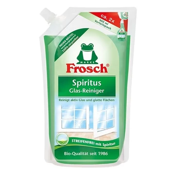 Ablaktisztító utántöltő FROSCH spirituszos 950ml Ablaktisztító utántöltő FROSCH spirituszos 950ml