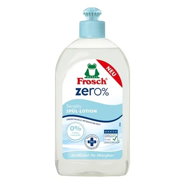 Mosogatószer FROSCH Zero % 500ml Mosogatószer FROSCH Zero % 500ml