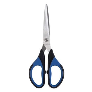 Olló SPOKO irodai S0535 15 cm szimmetrikus fekete-kék Olló SPOKO irodai S0535 15 cm szimmetrikus fekete-kék