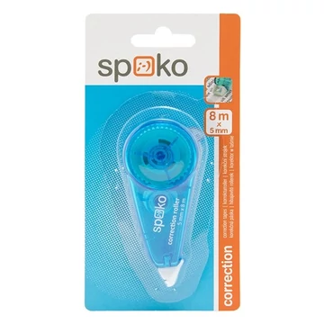Hibajavító roller SPOKO S0326 8mx5mm bliszteres Hibajavító roller SPOKO S0326 8mx5mm bliszteres