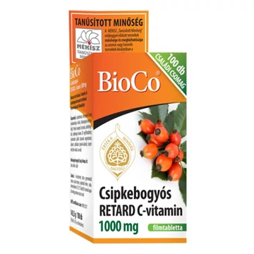 Vitamin BIOCO C-vitamin Csipkebogyós Retard 100 darab Vitamin BIOCO C-vitamin Csipkebogyós Retard 100 darab