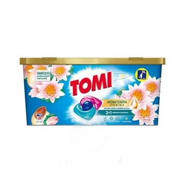 Mosókapszula TOMI Lotus Universal fehér- és világos ruhákhoz 26 db Mosókapszula TOMI Lotus Universal fehér- és világos ruhákhoz 26 db