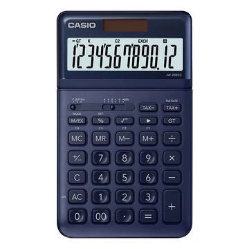 Számológép asztali CASIO JW 200 SC 12 digit sötétkék Számológép asztali CASIO JW 200 SC 12 digit sötétkék