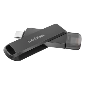 Pendrive SANDISK iXpand Flash Drive Luxe USB Type-C + Lightning 64 GB Pendrive SANDISK iXpand Flash Drive Luxe USB Type-C + Lightning 64 GB