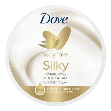 Testápoló DOVE Silk Jar 300ml Testápoló DOVE Silk Jar 300ml