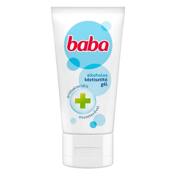 Kéztisztító gél BABA alkoholos 50ml Kéztisztító gél BABA alkoholos 50ml