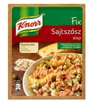 Ételalap KNORR Fix Sajtszósz 29g Ételalap KNORR Fix Sajtszósz 29g