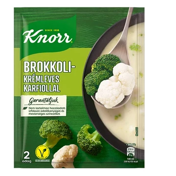 Instant KNORR Brokkolikrémleves karfiollal 51g Instant KNORR Brokkolikrémleves karfiollal 51g