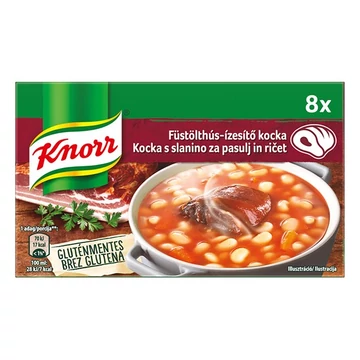 Ételízesítő KNORR Füstölthús-ízesítő kocka 80g Ételízesítő KNORR Füstölthús-ízesítő kocka 80g