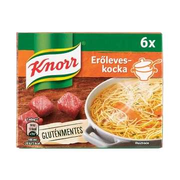 Ételízesítő KNORR Erőleveskocka 60g Ételízesítő KNORR Erőleveskocka 60g