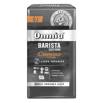 Kávé őrölt DOUWE EGBERTS Omnia Barista Editions Cremoso Intenzo 225g Kávé őrölt DOUWE EGBERTS Omnia Barista Editions Cremoso Intenzo 225g