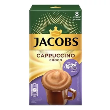 Kávé instant JACOBS Cappuccino Milka 8x15,8g Kávé instant JACOBS Cappuccino Milka 8x15,8g
