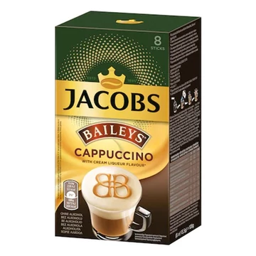 Kávé instant JACOBS Cappuccino Baileys 8x13,5g Kávé instant JACOBS Cappuccino Baileys 8x13,5g