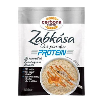 Zabkása CERBONA Protein sós-karamellás 60g Zabkása CERBONA Protein sós-karamellás 60g