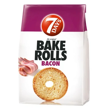 Kétszersült kenyérkarika TUC Bake Rolls bacon 80g Kétszersült kenyérkarika TUC Bake Rolls bacon 80g