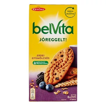 Keksz BELVITA Jó Reggelt! erdei gyümölcsös multipack 300g Keksz BELVITA Jó Reggelt! erdei gyümölcsös multipack 300g