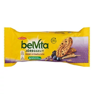 Keksz BELVITA Jó Reggelt! erdei gyümölcsös 50g Keksz BELVITA Jó Reggelt! erdei gyümölcsös 50g