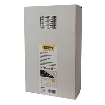 Iratspirál műanyag FELLOWES 16mm fehér műanyag spirál 101-120 lap 100db/csomag Iratspirál műanyag FELLOWES 16mm fehér műanyag spirál 101-120 lap 100db/csomag