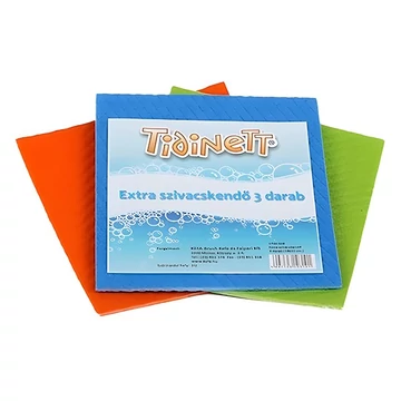 Szivacskendő KEFA Tidinett extra 18x20 cm 3 db/csomag Szivacskendő KEFA Tidinett extra 18x20 cm 3 db/csomag