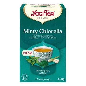 Bio tea YOGI TEA Chlorella algával 17 filter/doboz Bio tea YOGI TEA Chlorella algával 17 filter/doboz