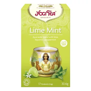 Bio tea YOGI TEA Zöldcitromos menta 17 filter/doboz Bio tea YOGI TEA Zöldcitromos menta 17 filter/doboz
