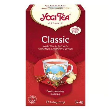 Bio tea YOGI TEA Classic 17 filter/doboz Bio tea YOGI TEA Classic 17 filter/doboz