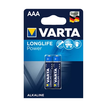 Elem mikro VARTA Longlife Power AAA 2-es Elem mikro VARTA Longlife Power AAA 2-es