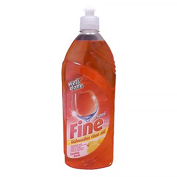 Mosogatógép öblítő WELL DONE Fine 750 ml Mosogatógép öblítő WELL DONE Fine 750 ml