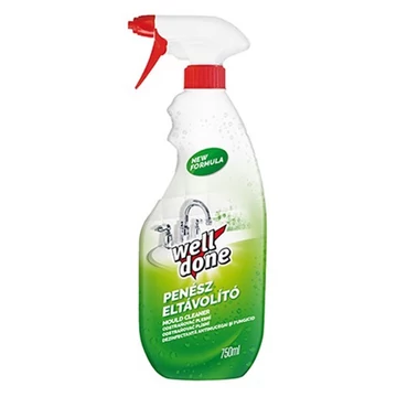 Penész eltávolító WELL DONE szórófejes 750 ml Penész eltávolító WELL DONE szórófejes 750 ml