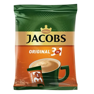 Kávé instant JACOBS 3in1 10x15,2 g Kávé instant JACOBS 3in1 10x15,2 g