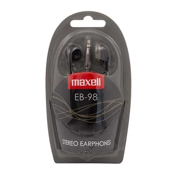 Fülhallgató MAXELL EB-98 fekete Fülhallgató MAXELL EB-98 fekete
