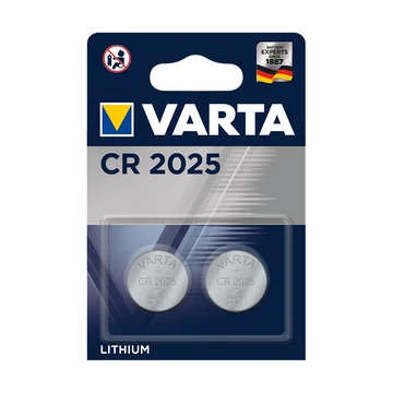 Elem gomb VARTA CR2025 2-es Elem gomb VARTA CR2025 2-es