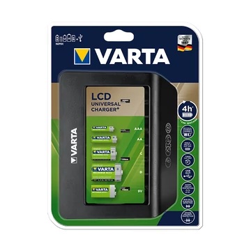 Akkumulátor töltő VARTA LCD Universal Akkumulátor töltő VARTA LCD Universal