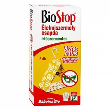 Rovarírtó élelmiszermoly csapda irtószermentes  BIOSTOP 2db-os Rovarírtó élelmiszermoly csapda irtószermentes  BIOSTOP 2db-os
