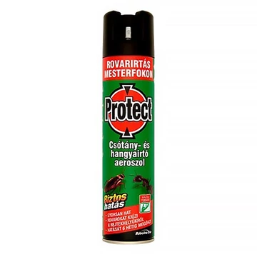 Rovarírtó csótány-és hangyairtó PROTECT 400 ml spray Rovarírtó csótány-és hangyairtó PROTECT 400 ml spray
