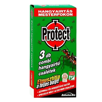 Rovarírtó combi hangyairtó csalétek PROTECT 3db-os Rovarírtó combi hangyairtó csalétek PROTECT 3db-os