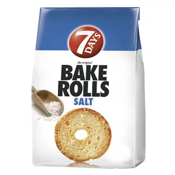 Kétszersült kenyérkarika TUC Bake Rolls sós 80g Kétszersült kenyérkarika TUC Bake Rolls sós 80g