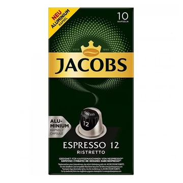 Kávékapszula JACOBS Nespresso Espresso Ristretto 52g Kávékapszula JACOBS Nespresso Espresso Ristretto 52g