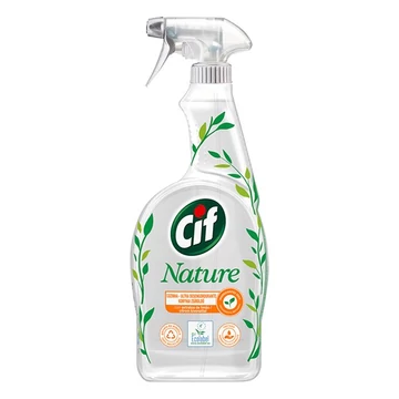 Zsíroldó konyhai CIF Nature citrom kivonattal 750ml spray Zsíroldó konyhai CIF Nature citrom kivonattal 750ml spray
