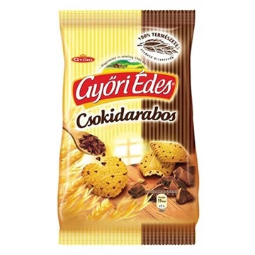 Keksz GYŐRI ÉDES csokidarabos 150g Keksz GYŐRI ÉDES csokidarabos 150g