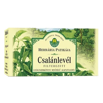 Herbatea HERBÁRIA csalánlevél 25x1g Herbatea HERBÁRIA csalánlevél 25x1g