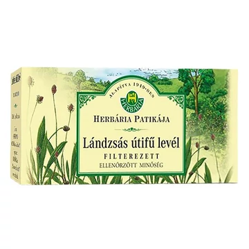 Herbatea HERBÁRIA lándzsás útifűlevél 25x1,5g Herbatea HERBÁRIA lándzsás útifűlevél 25x1,5g