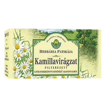 Herbatea HERBÁRIA kamillavirágzat 25x1g Herbatea HERBÁRIA kamillavirágzat 25x1g