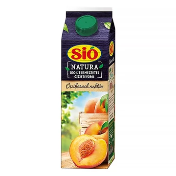 Gyümölcslé SIÓ Natura őszibarack 50%-os 1L Gyümölcslé SIÓ Natura őszibarack 50%-os 1L